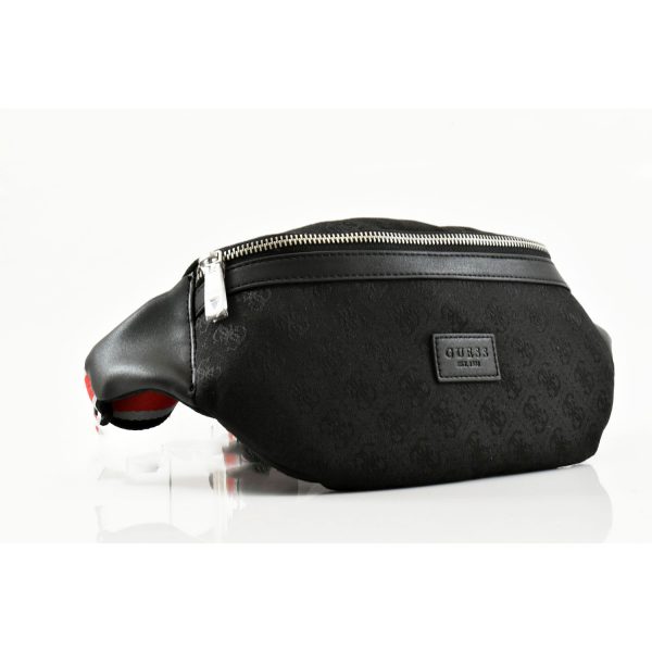 Guess STRAVE BUMBAG Μαύρο - TheShoe.gr